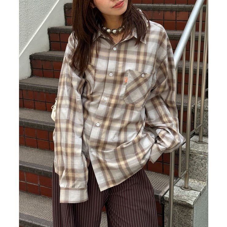 【Ciaopanic】【戦略】26AWチェックシャツ | PAL GROUP OUTLET | 詳細画像17 