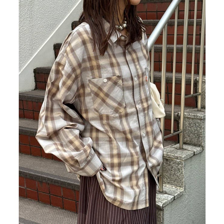 【Ciaopanic】【戦略】26AWチェックシャツ | PAL GROUP OUTLET | 詳細画像19 