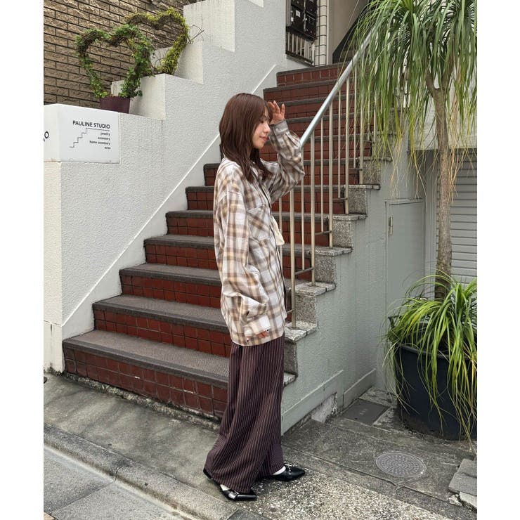 【Ciaopanic】【戦略】26AWチェックシャツ | PAL GROUP OUTLET | 詳細画像23 