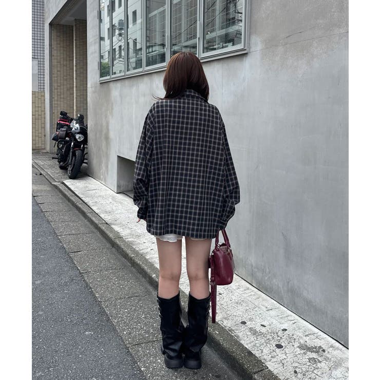 【Ciaopanic】【戦略】26AWチェックシャツ | PAL GROUP OUTLET | 詳細画像30 