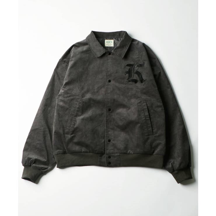 CHAGRY | 【WHO'S WHO gallery】K'Y サテン刺繍コーデュロイブルゾン | PAL GROUP OUTLET