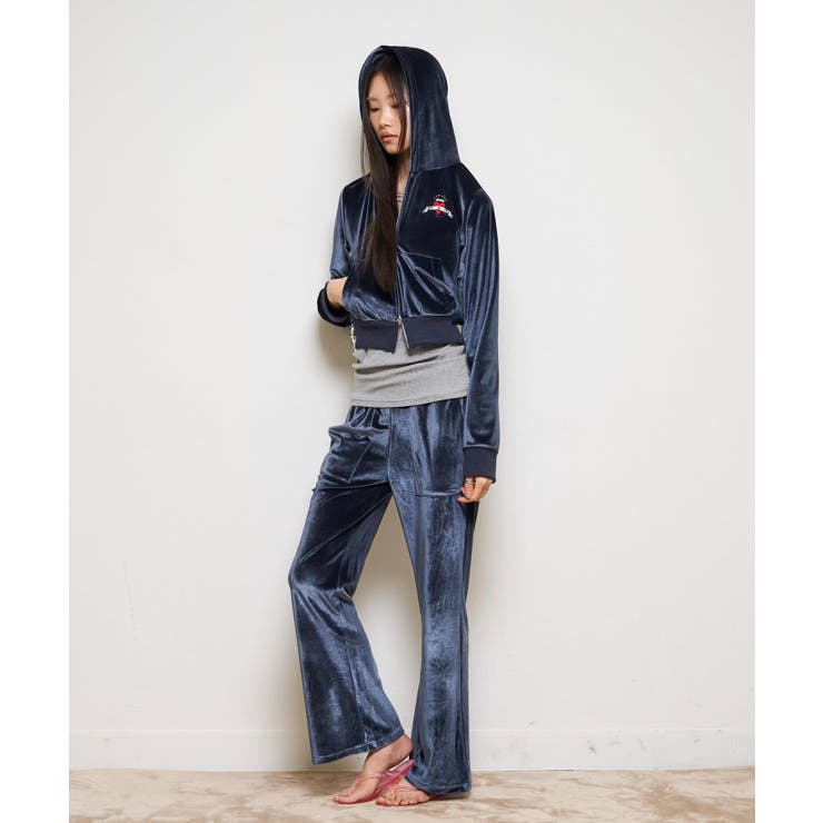 【WHO'S WHO gallery】ベロアインクドチビパーカー | PAL GROUP OUTLET | 詳細画像15 