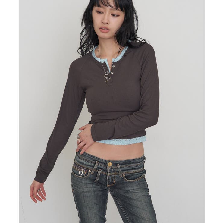 【WHO'S WHO gallery】レイヤードリングドットLSトップス | PAL GROUP OUTLET | 詳細画像13 