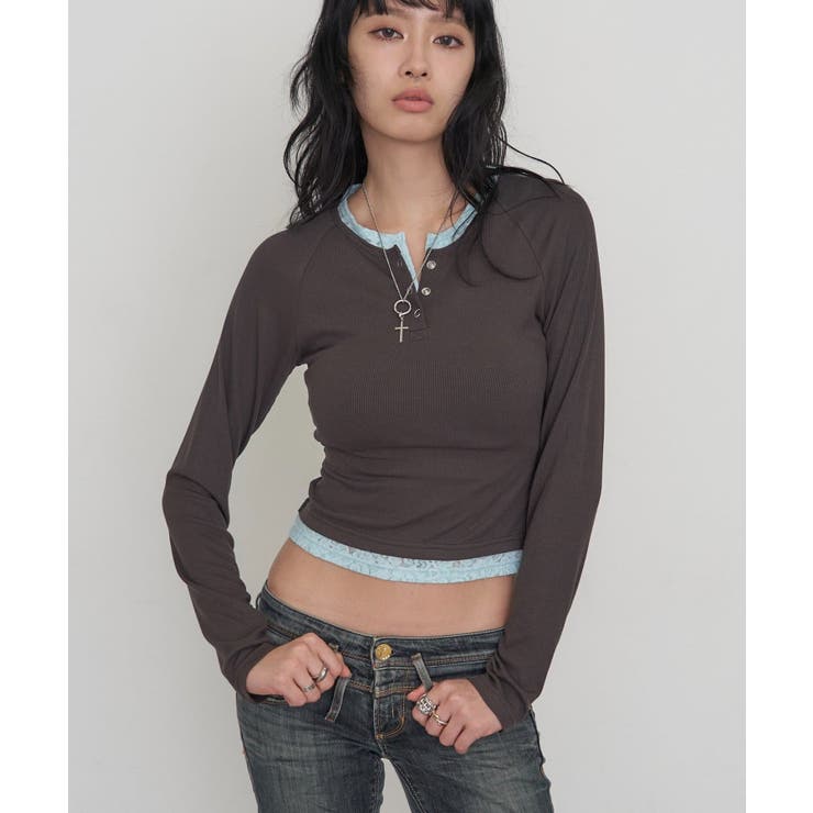 【WHO'S WHO gallery】レイヤードリングドットLSトップス | PAL GROUP OUTLET | 詳細画像14 
