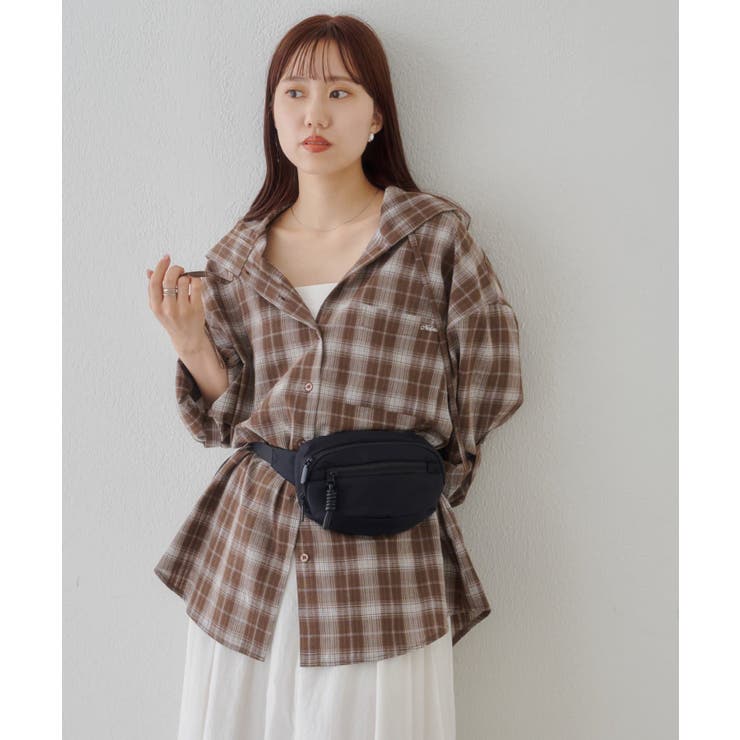 【Discoat】刺繍入りフードシャツ | PAL GROUP OUTLET | 詳細画像12 