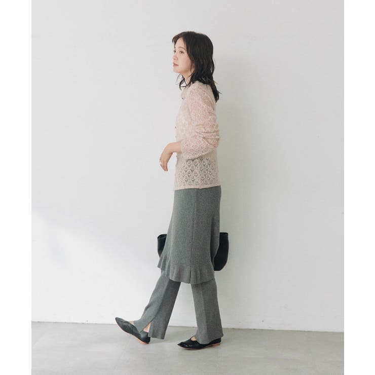 【RIVE DROITE】メッシュパターンポロニット | PAL GROUP OUTLET | 詳細画像9 