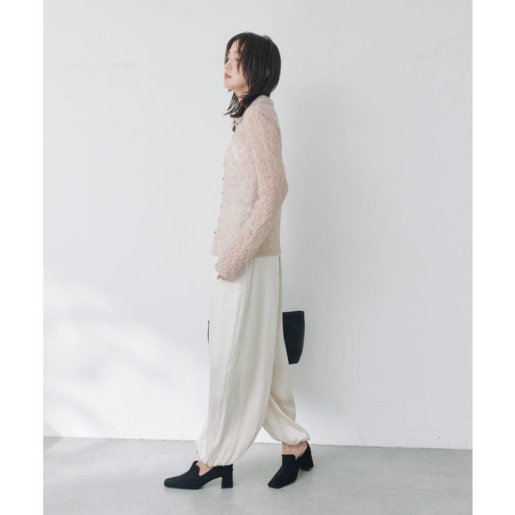 【RIVE DROITE】メッシュパターンポロニット | PAL GROUP OUTLET | 詳細画像2 