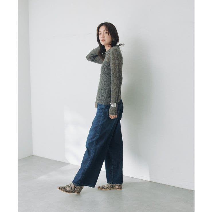 【RIVE DROITE】メッシュパターンポロニット | PAL GROUP OUTLET | 詳細画像14 