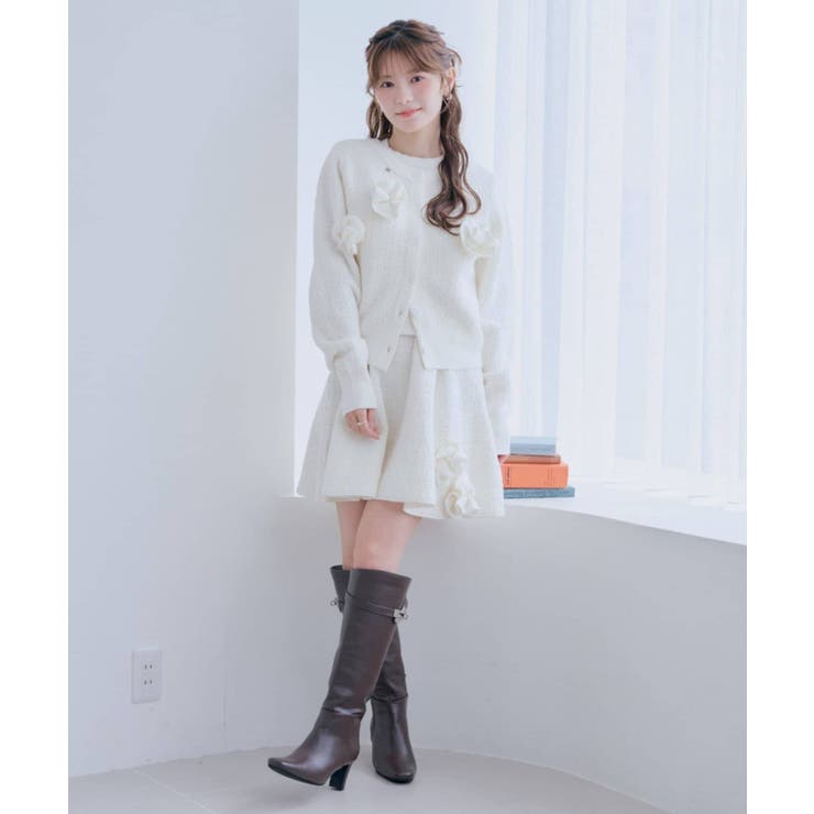 【Chico】フラワーモチーフロゴアンサンブルCD | PAL GROUP OUTLET | 詳細画像26 