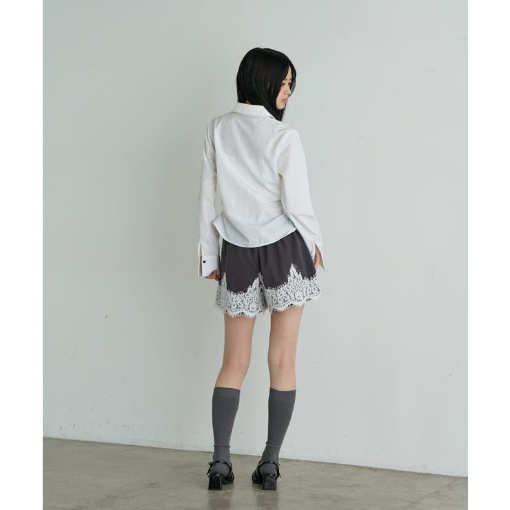【RAY CASSIN】レース切替ショートPT | PAL GROUP OUTLET | 詳細画像7 