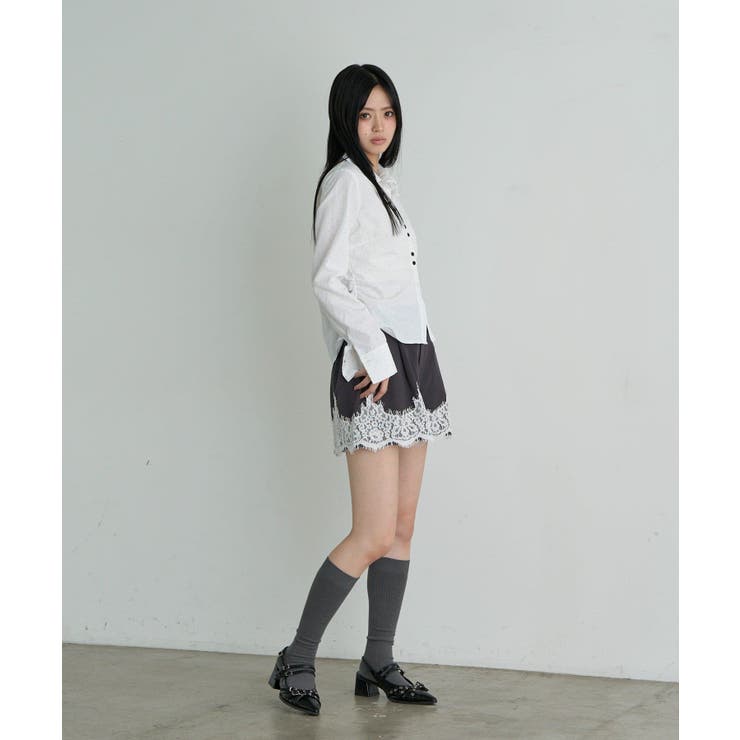 【RAY CASSIN】レース切替ショートPT | PAL GROUP OUTLET | 詳細画像8 