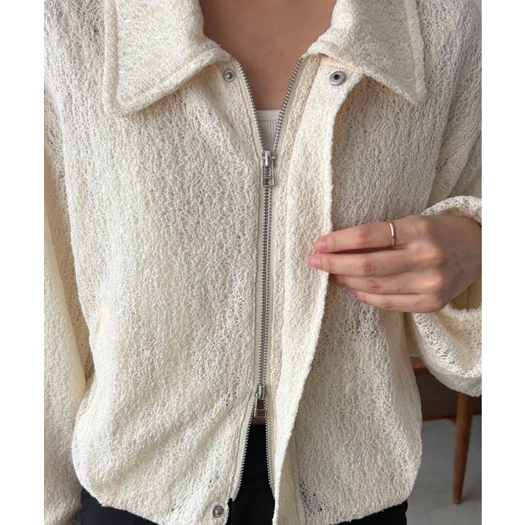 【CAPRICIEUX LE'MAGE】レースブルゾン | PAL GROUP OUTLET | 詳細画像27 
