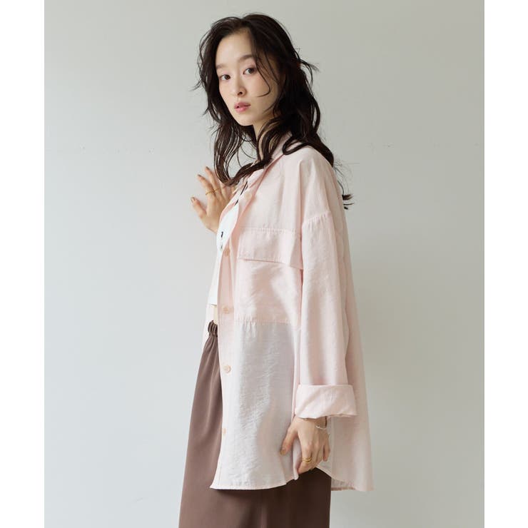 【Discoat】【Noka】後ろタックサファリシャツ | PAL GROUP OUTLET | 詳細画像22 