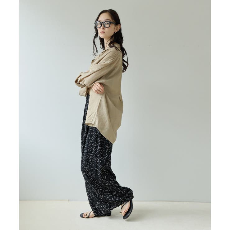 【Discoat】【Noka】後ろタックサファリシャツ | PAL GROUP OUTLET | 詳細画像46 