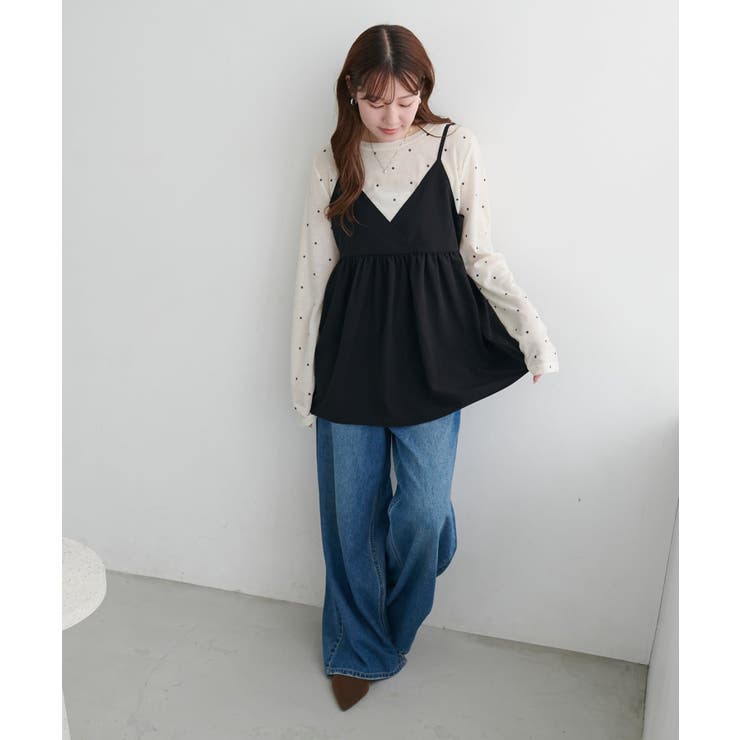 【Discoat】カシュクールキャミチュニック | PAL GROUP OUTLET | 詳細画像12 