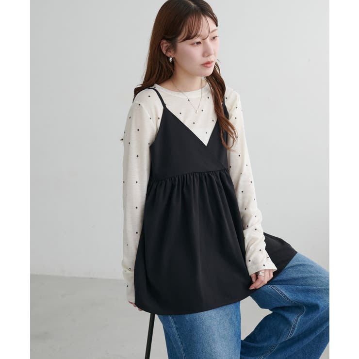 【Discoat】カシュクールキャミチュニック | PAL GROUP OUTLET | 詳細画像16 
