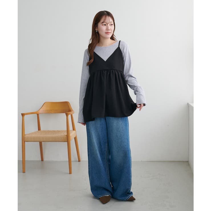 【Discoat】カシュクールキャミチュニック | PAL GROUP OUTLET | 詳細画像17 