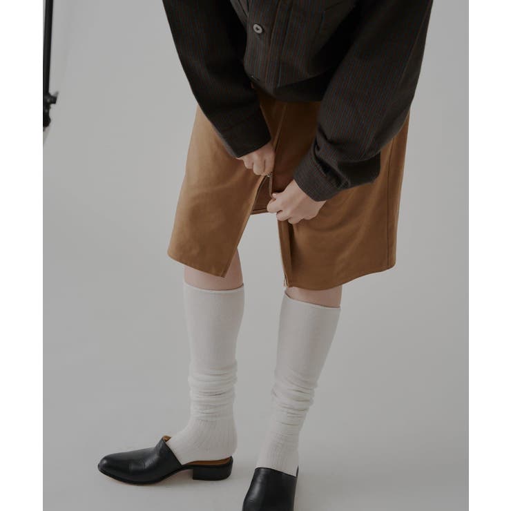 【Kastane】VEGAN LEATHER MIDI SKIRT | PAL GROUP OUTLET | 詳細画像19 