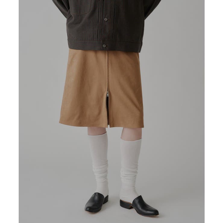 【Kastane】VEGAN LEATHER MIDI SKIRT | PAL GROUP OUTLET | 詳細画像20 