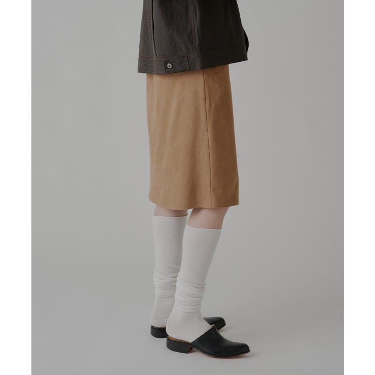 【Kastane】VEGAN LEATHER MIDI SKIRT | PAL GROUP OUTLET | 詳細画像21 