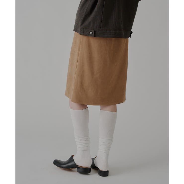 【Kastane】VEGAN LEATHER MIDI SKIRT | PAL GROUP OUTLET | 詳細画像22 