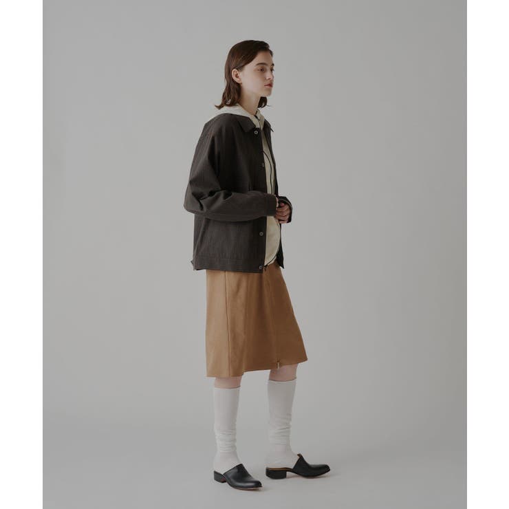 【Kastane】VEGAN LEATHER MIDI SKIRT | PAL GROUP OUTLET | 詳細画像26 