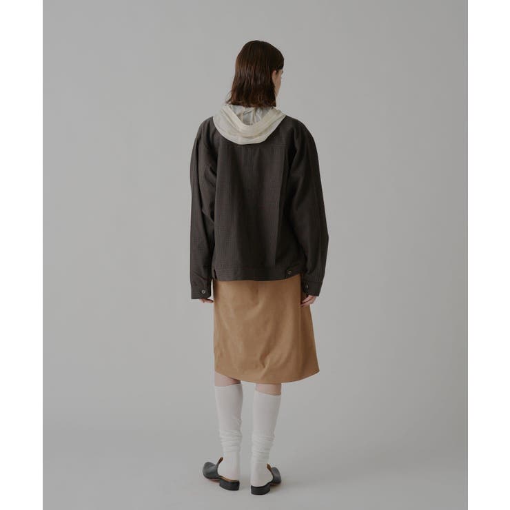 【Kastane】VEGAN LEATHER MIDI SKIRT | PAL GROUP OUTLET | 詳細画像28 