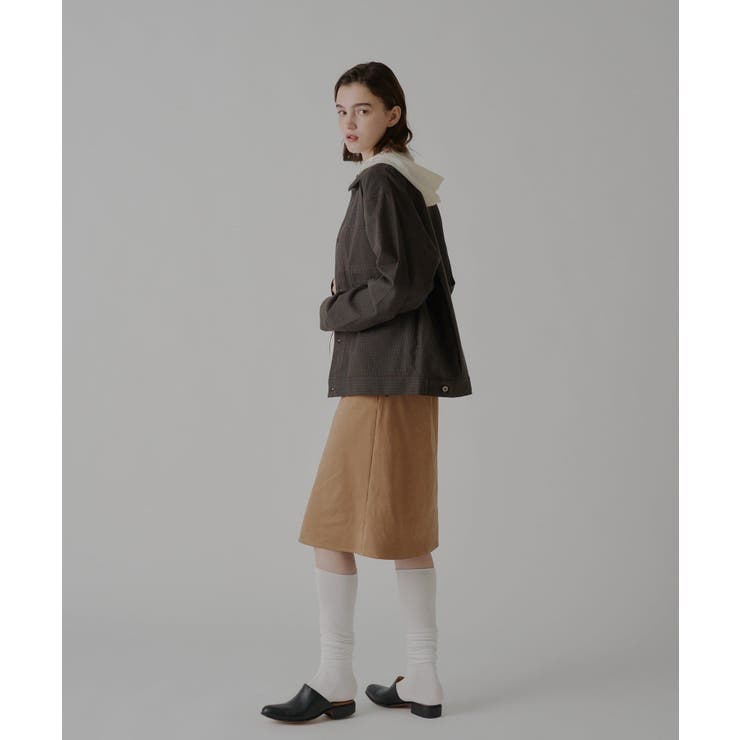 【Kastane】VEGAN LEATHER MIDI SKIRT | PAL GROUP OUTLET | 詳細画像29 