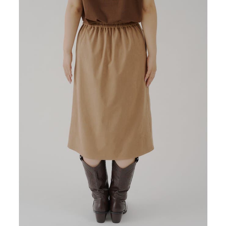 【Kastane】VEGAN LEATHER MIDI SKIRT | PAL GROUP OUTLET | 詳細画像33 
