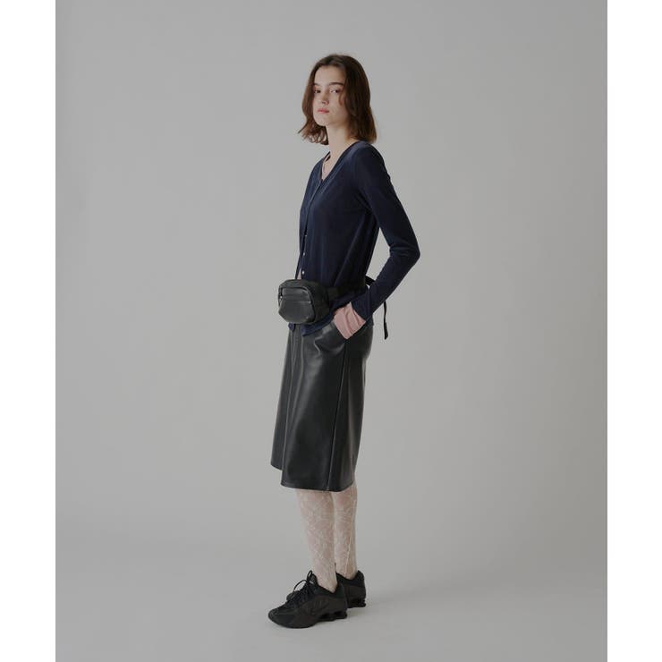 【Kastane】VEGAN LEATHER MIDI SKIRT | PAL GROUP OUTLET | 詳細画像45 