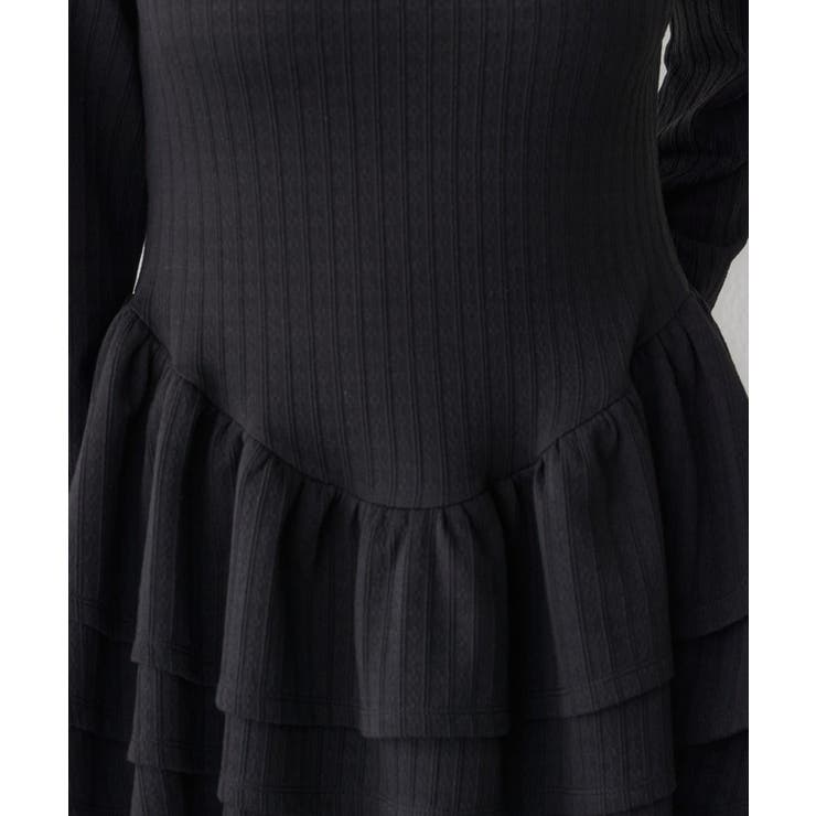 【Kastane】バレリーナペプラムミニワンピース | PAL GROUP OUTLET | 詳細画像16 