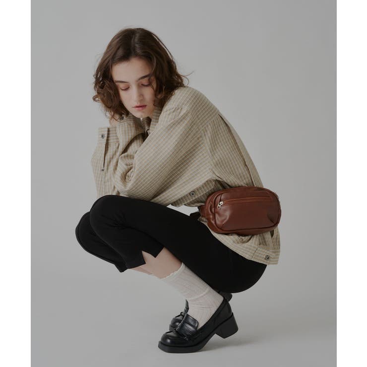 【Kastane】VEGAN LEATHER WAIST BAG | PAL GROUP OUTLET | 詳細画像4 