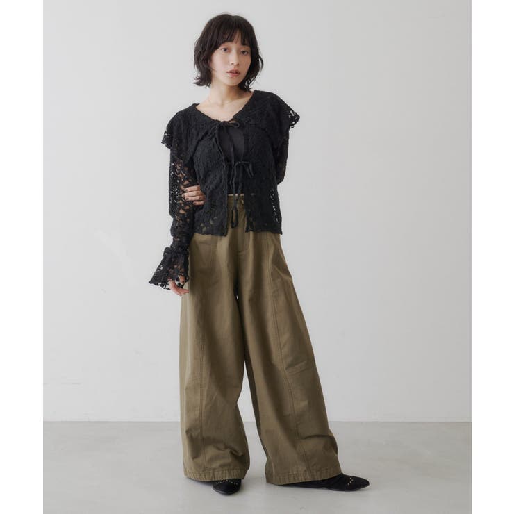 【Kastane】レースセーラーカラートップス | PAL GROUP OUTLET | 詳細画像5 