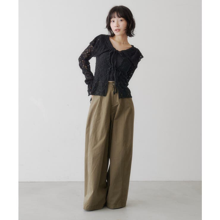 【Kastane】レースセーラーカラートップス | PAL GROUP OUTLET | 詳細画像6 