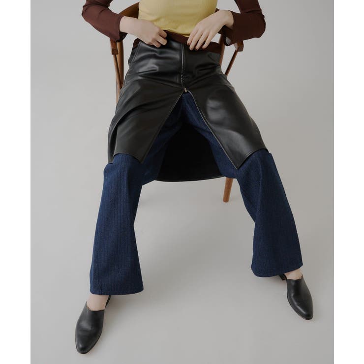 【Kastane】STRIPE DENIM SLACKER PANTS | PAL GROUP OUTLET | 詳細画像20 