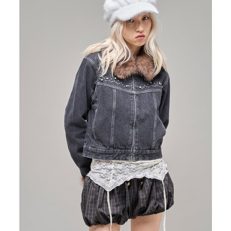 【WHO'S WHO gallery】ビジュファーデニムジャケット | PAL GROUP OUTLET | 詳細画像10 