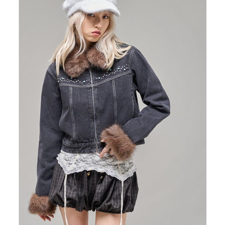 【WHO'S WHO gallery】ビジュファーデニムジャケット | PAL GROUP OUTLET | 詳細画像11 