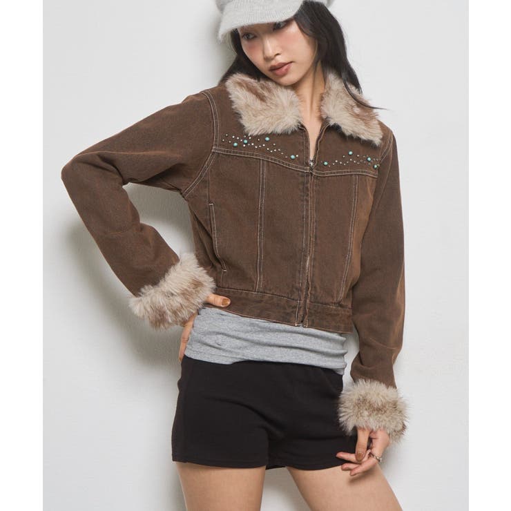 【WHO'S WHO gallery】ビジュファーデニムジャケット | PAL GROUP OUTLET | 詳細画像19 