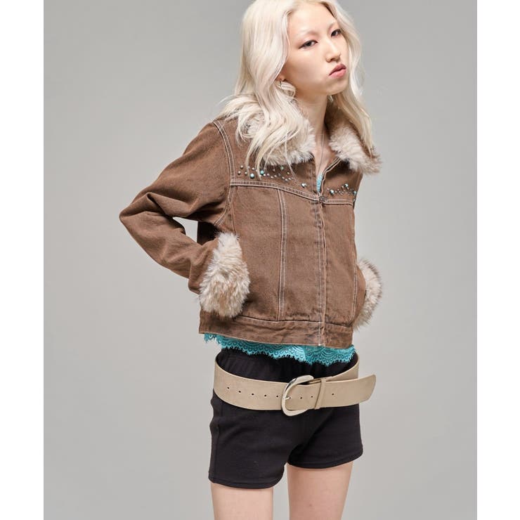 【WHO'S WHO gallery】ビジュファーデニムジャケット | PAL GROUP OUTLET | 詳細画像22 