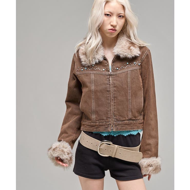 【WHO'S WHO gallery】ビジュファーデニムジャケット | PAL GROUP OUTLET | 詳細画像23 