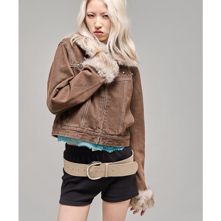 【WHO'S WHO gallery】ビジュファーデニムジャケット | PAL GROUP OUTLET | 詳細画像24 