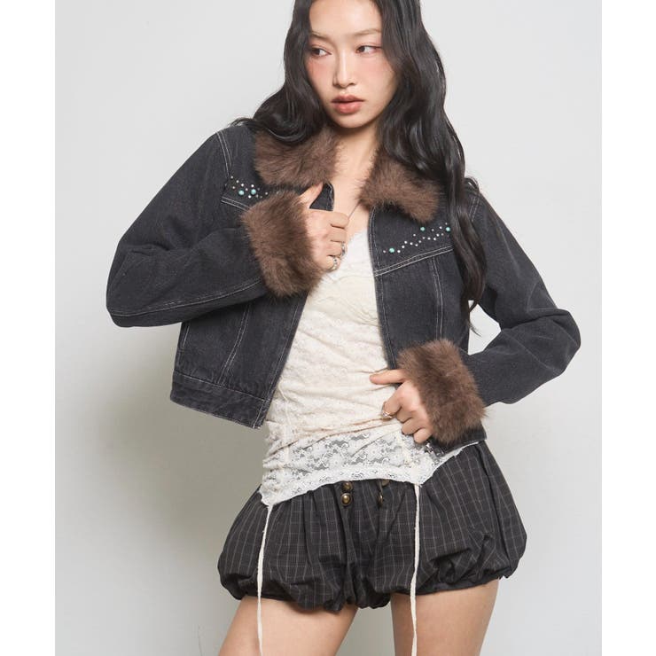 【WHO'S WHO gallery】ビジュファーデニムジャケット | PAL GROUP OUTLET | 詳細画像2 