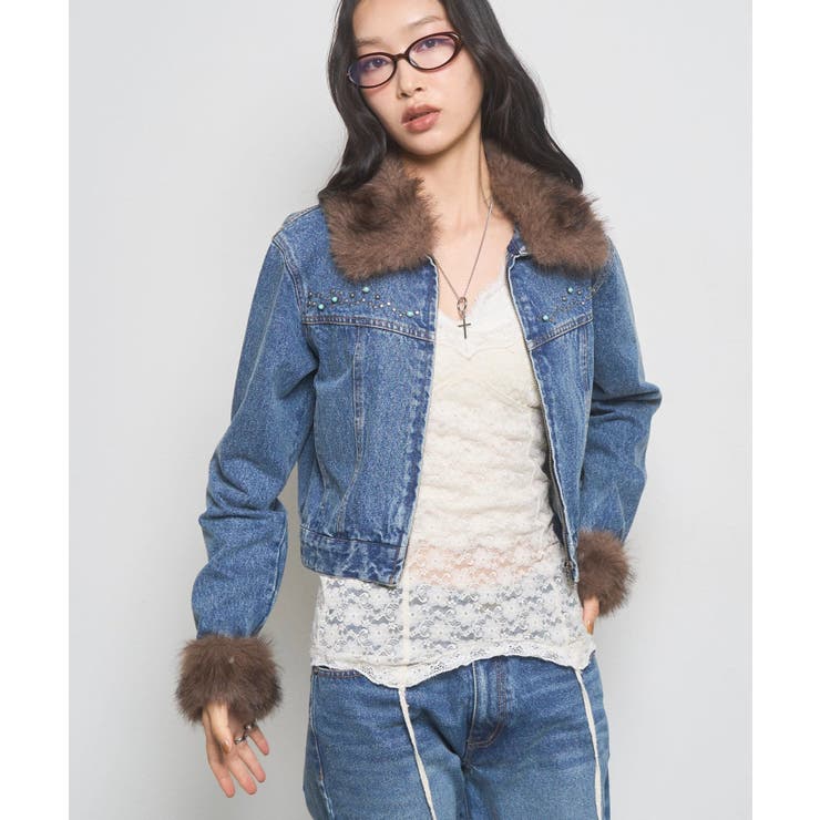 【WHO'S WHO gallery】ビジュファーデニムジャケット | PAL GROUP OUTLET | 詳細画像30 