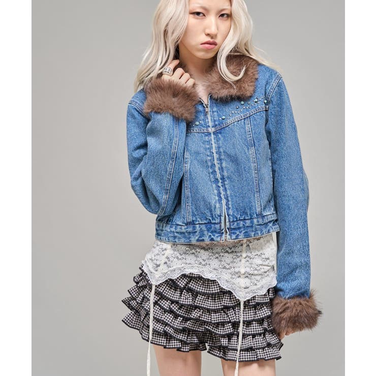 【WHO'S WHO gallery】ビジュファーデニムジャケット | PAL GROUP OUTLET | 詳細画像36 