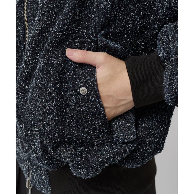 【Lui's】Uneven Denim Bomber | PAL GROUP OUTLET | 詳細画像15 