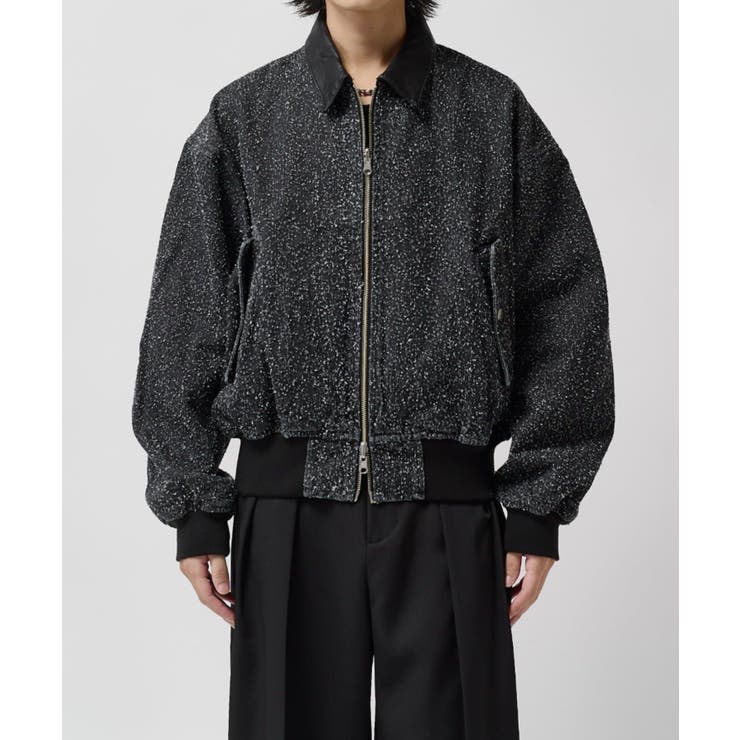 【Lui's】Uneven Denim Bomber | PAL GROUP OUTLET | 詳細画像4 