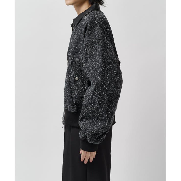 【Lui's】Uneven Denim Bomber | PAL GROUP OUTLET | 詳細画像6 