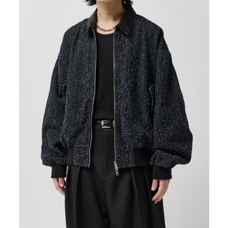 【Lui's】Uneven Denim Bomber | PAL GROUP OUTLET | 詳細画像20 