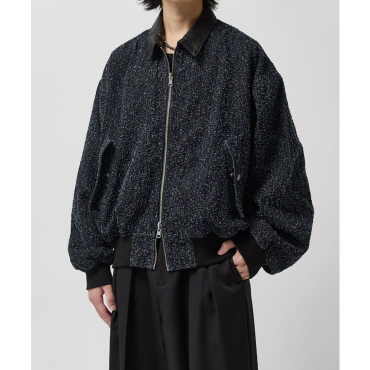 【Lui's】Uneven Denim Bomber | PAL GROUP OUTLET | 詳細画像22 