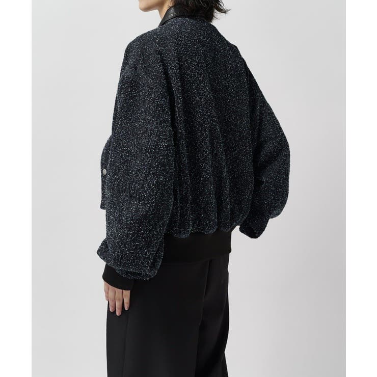 【Lui's】Uneven Denim Bomber | PAL GROUP OUTLET | 詳細画像24 